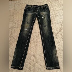ALMOST FAMOUS~LOW RISE~SKINNY JEANS~7